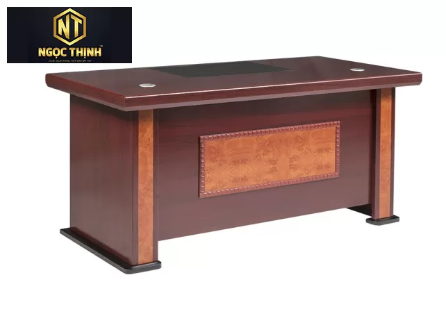 Bàn lãnh đạo cấp trung mặt hình chữ nhật ET1600N Bàn lãnh đạo cấp trung mặt hình chữ nhật ET1600N